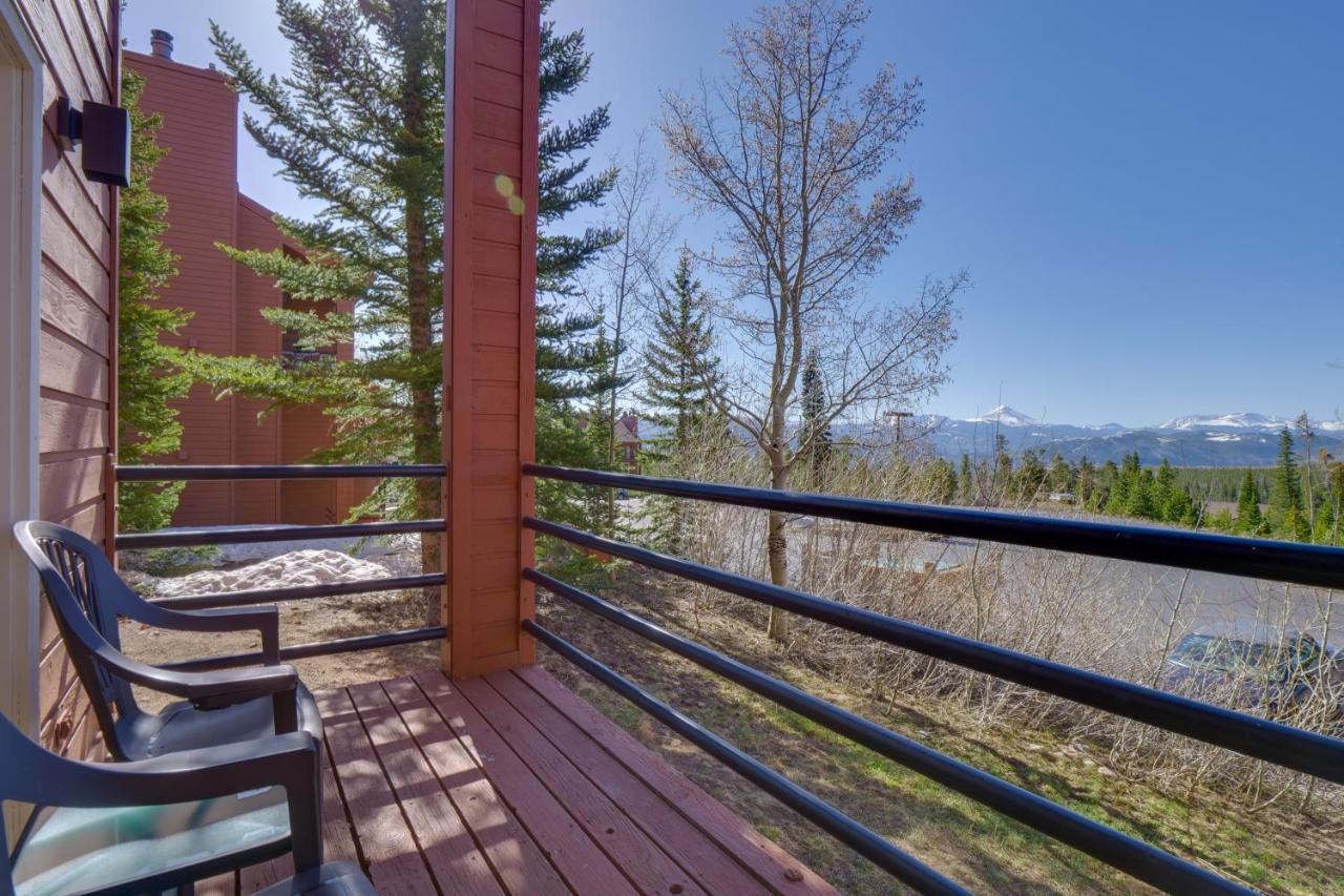 Silverthorne Condo Patio, Mtn Views, Pool Access! Eksteriør bilde
