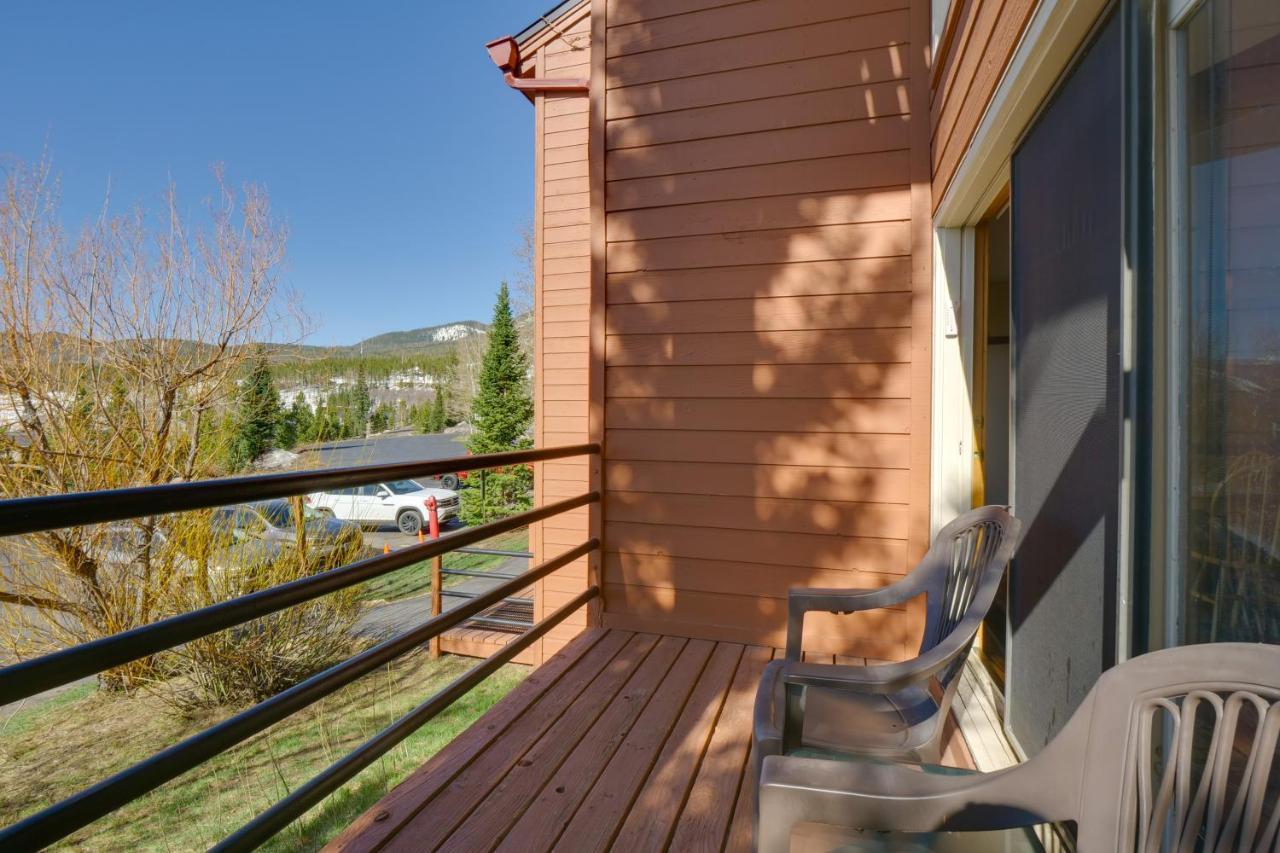 Silverthorne Condo Patio, Mtn Views, Pool Access! Eksteriør bilde